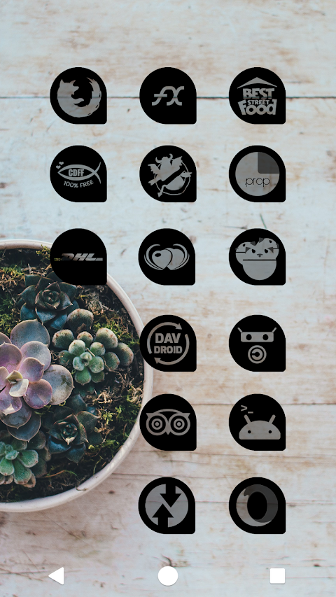Oscuro Dark Icon Pack screenshot