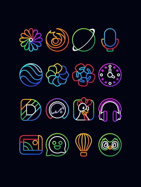 Nambula – Lines Icon Pack screenshot