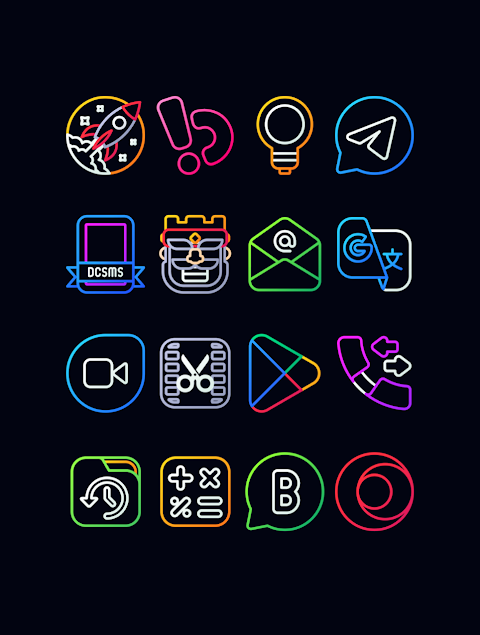 Nambula – Lines Icon Pack screenshot