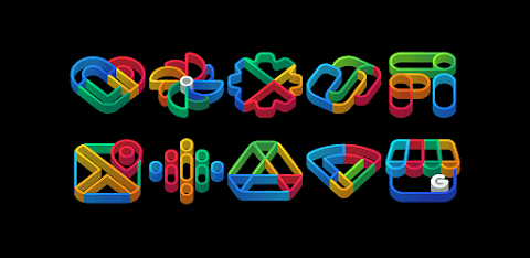 Dock Outline – 3D Icon Pack screenshot