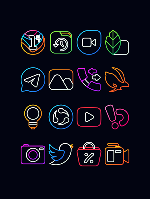 Nambula – Lines Icon Pack screenshot