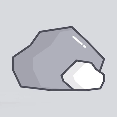 Rock – Black Icon Pack screenshot