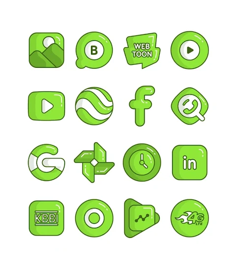 Lime – icon pack screenshot