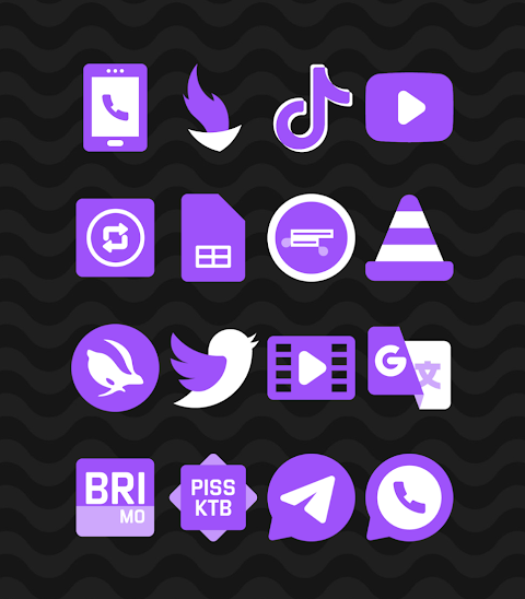 Purple – Icon Pack screenshot