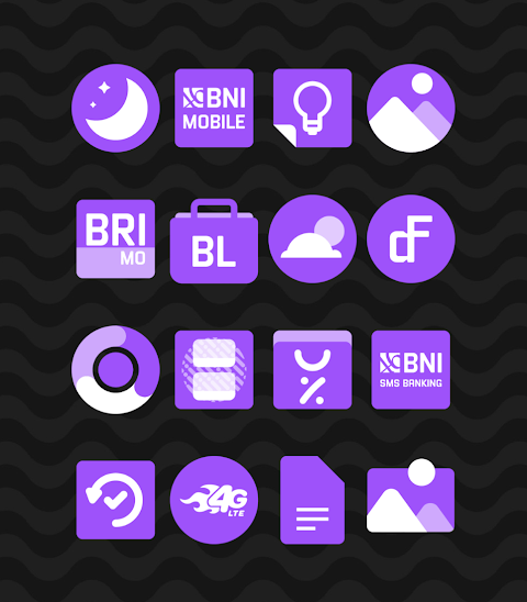 Purple – Icon Pack screenshot