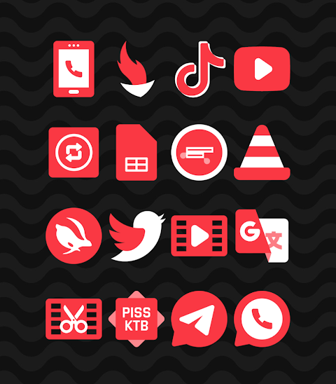 Red – Icon Pack screenshot