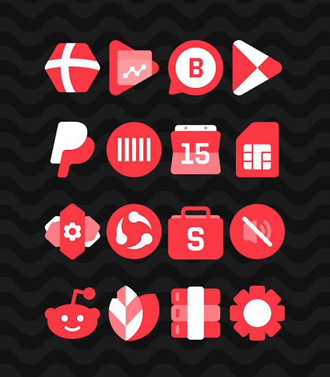 Red – Icon Pack screenshot