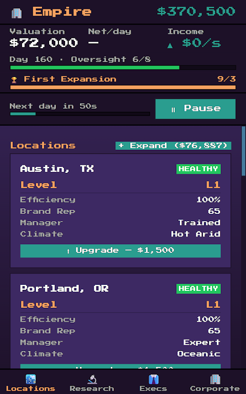 Hotdog Tycoon: Food Empire screenshot
