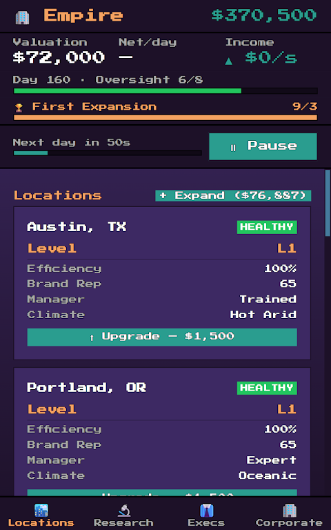 Hotdog Tycoon: Food Empire screenshot