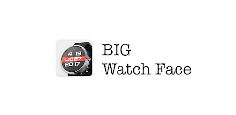 BIG Watch Face screenshot