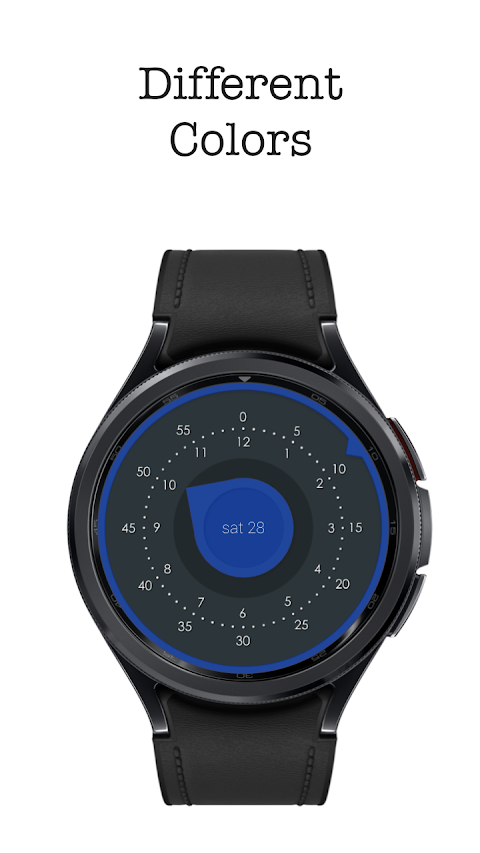 Flat Watch Face screenshot
