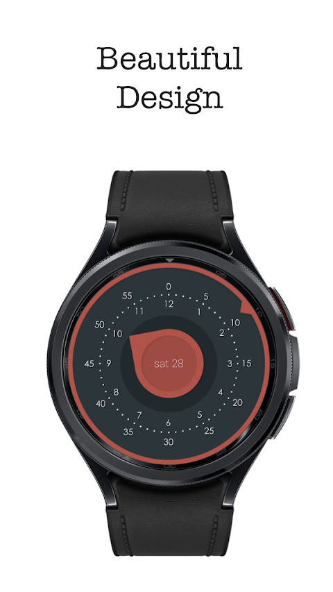 Flat Watch Face screenshot