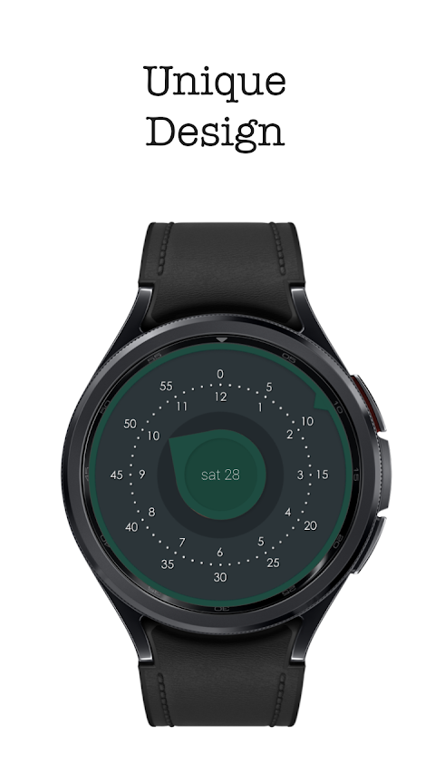 Flat Watch Face screenshot