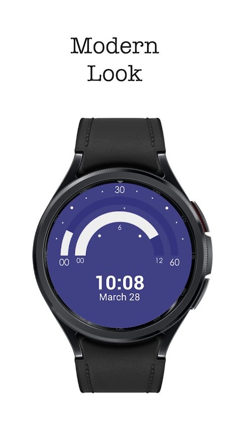 Semicircle Watch Face screenshot
