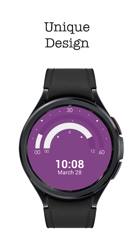 Semicircle Watch Face screenshot