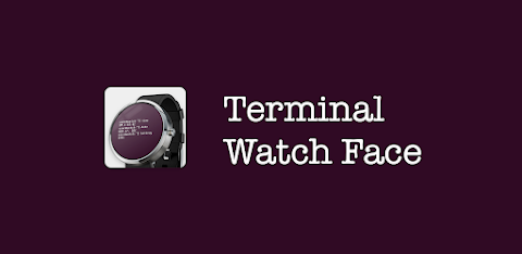 Terminal Watch Face screenshot