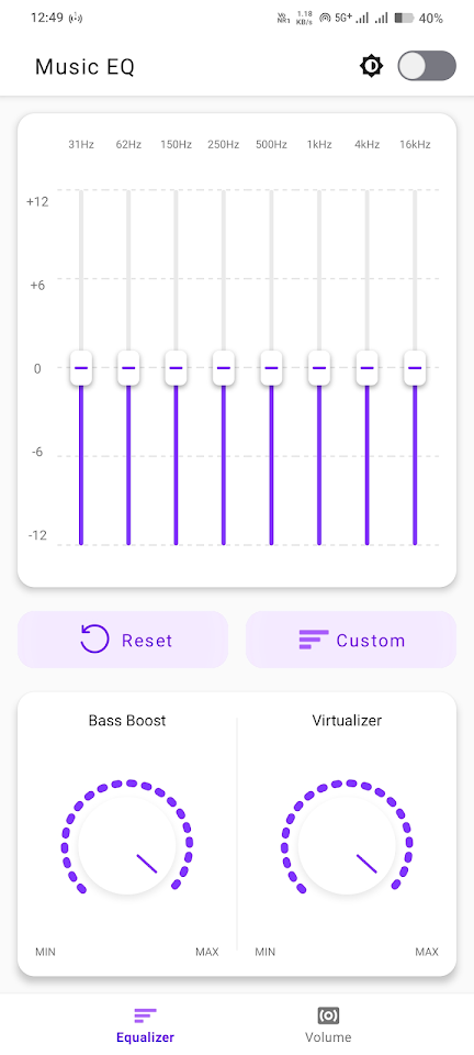 Music EQ & Volume Booster Pro screenshot