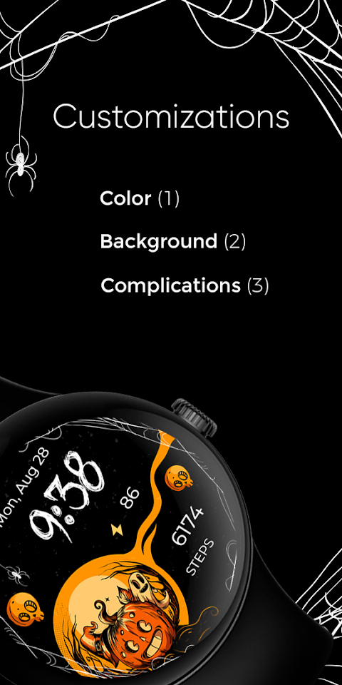 Pumpkin Web – Halloween screenshot