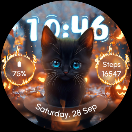 ReS49 – Cute Halloween Cat screenshot