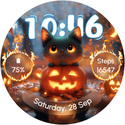ReS49 – Cute Halloween Cat screenshot