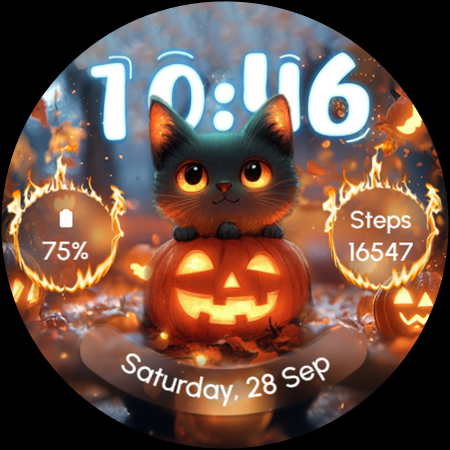 ReS49 – Cute Halloween Cat screenshot