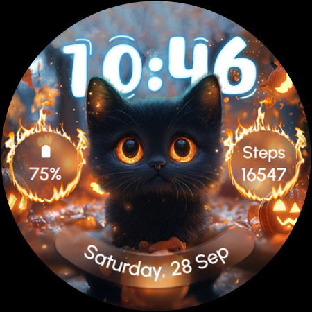 ReS49 – Cute Halloween Cat screenshot