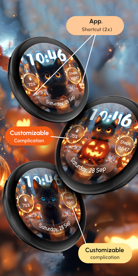 ReS49 – Cute Halloween Cat screenshot