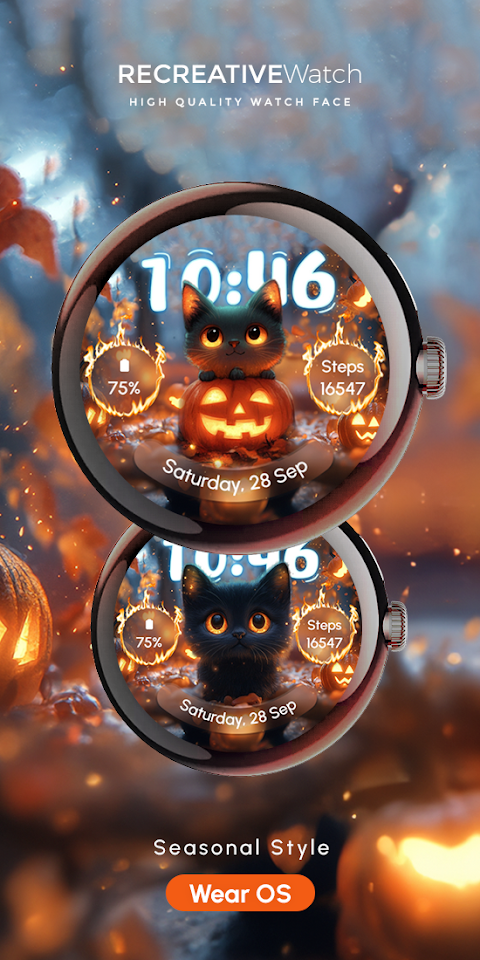 ReS49 – Cute Halloween Cat screenshot