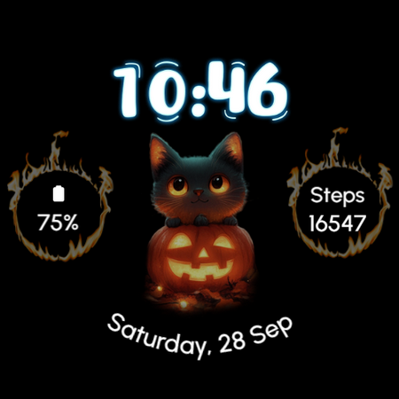 ReS49 – Cute Halloween Cat screenshot