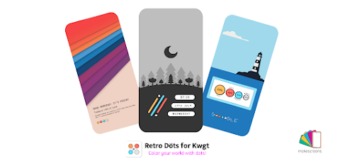Retro Dots for Kwgt screenshot