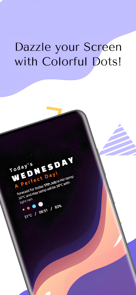 Retro Dots for Kwgt screenshot