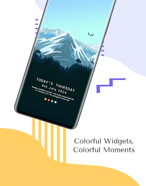 Retro Dots for Kwgt screenshot