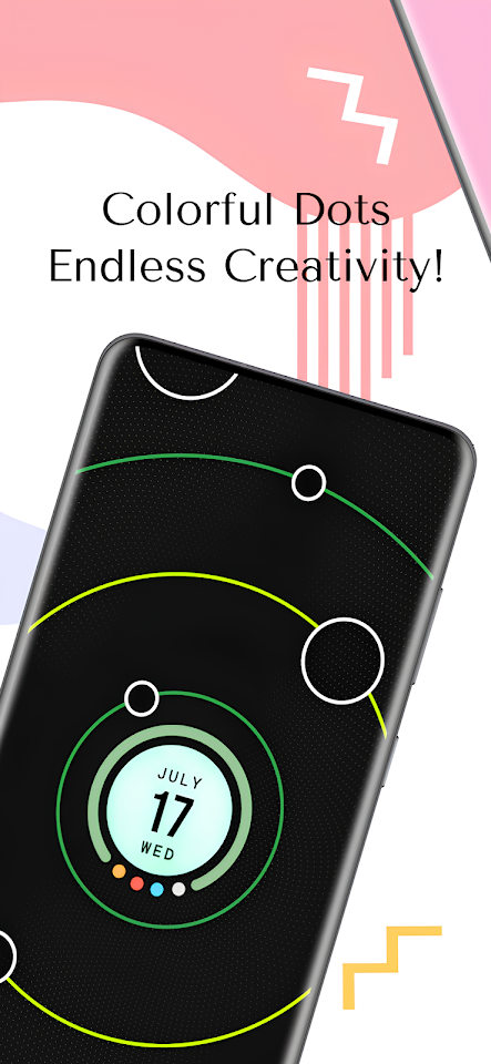 Retro Dots for Kwgt screenshot