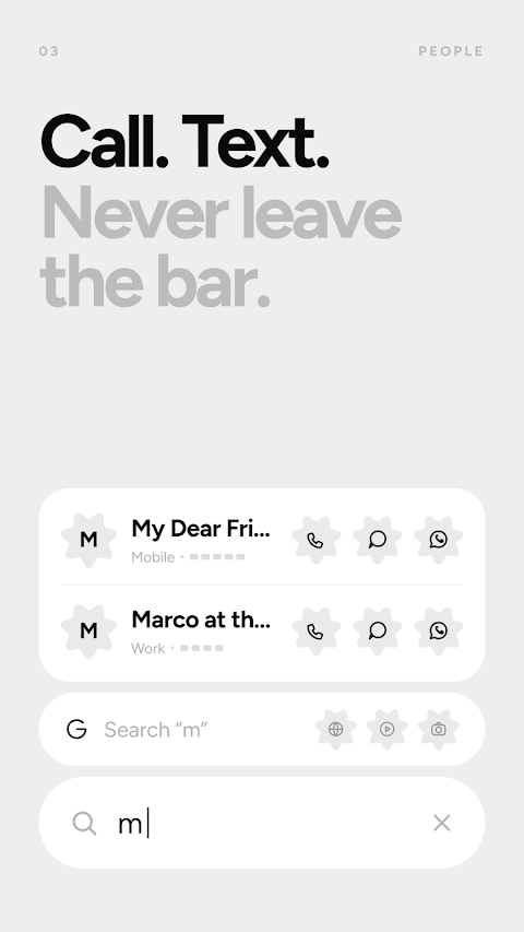 Searcho – Search Launcher screenshot