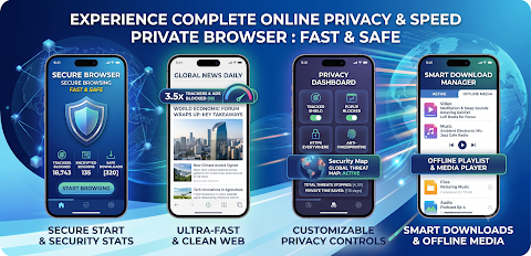 Private Browser : Fast & Safe screenshot