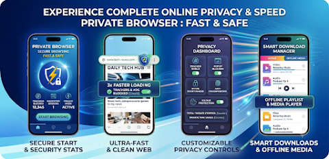 Private Browser : Fast & Safe screenshot