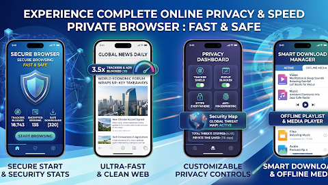 Private Browser : Fast & Safe screenshot