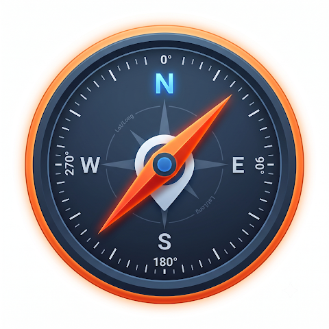 Digital Compass : Accurate GPS screenshot