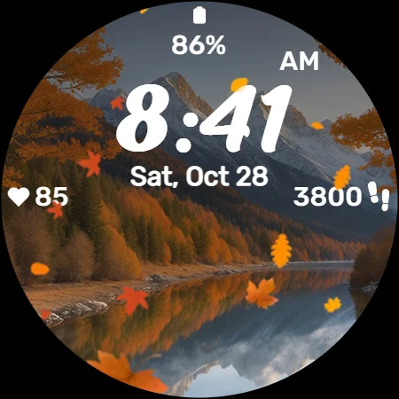 Autumn Falling Leaves screenshot