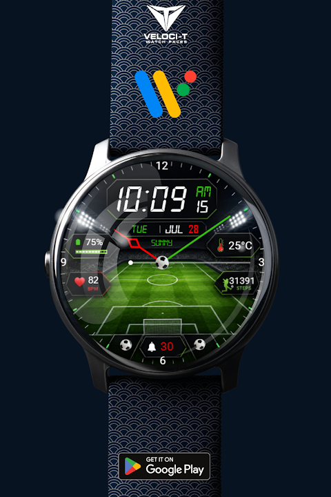 Goal Face Cup 26 Watch Face screenshot
