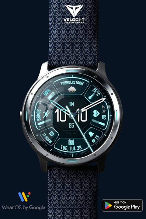 Futuristic Face X02 Watch Face screenshot