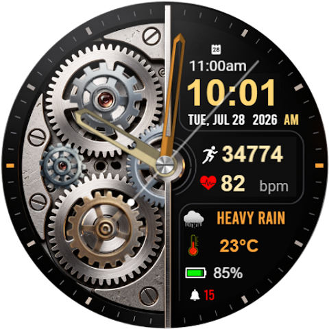 Two Face D2 Watch Face screenshot