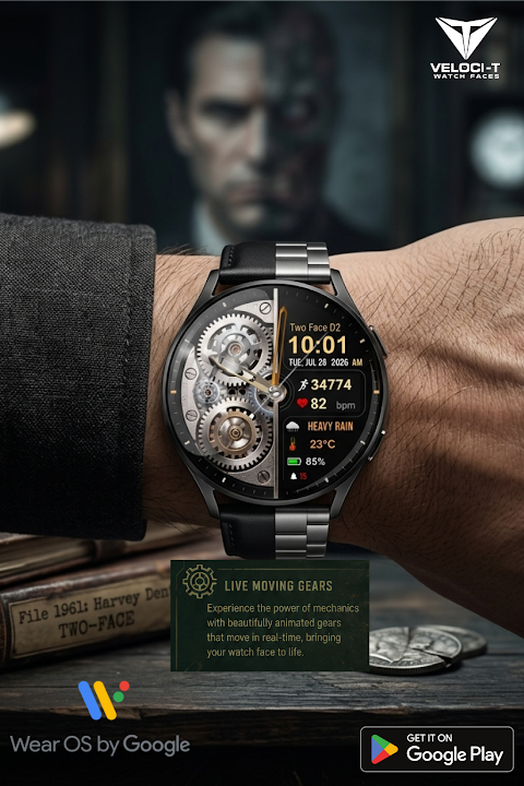 Two Face D2 Watch Face screenshot
