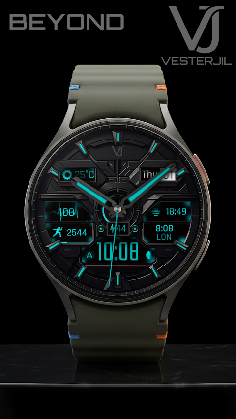 VJ-BEYOND HYBRİD WATCH FACE screenshot