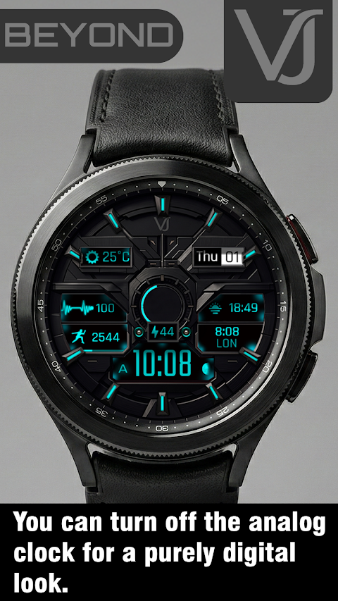 VJ-BEYOND HYBRİD WATCH FACE screenshot