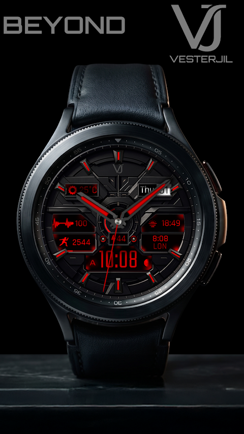 VJ-BEYOND HYBRİD WATCH FACE screenshot
