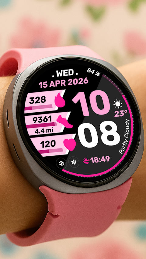 Active Edge Watch Face screenshot