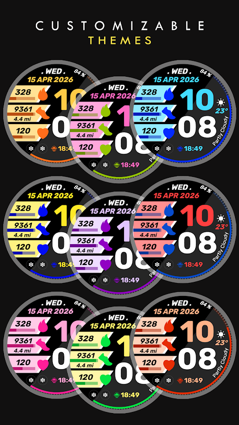 Active Edge Watch Face screenshot