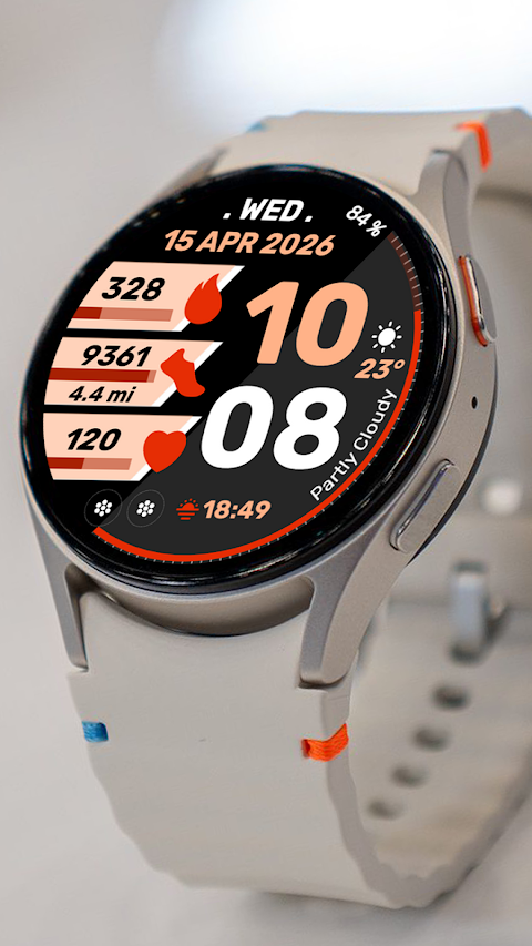 Active Edge Watch Face screenshot