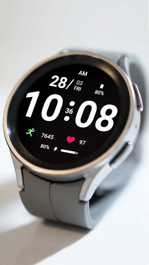 ZKin Watch Minimalist Black screenshot